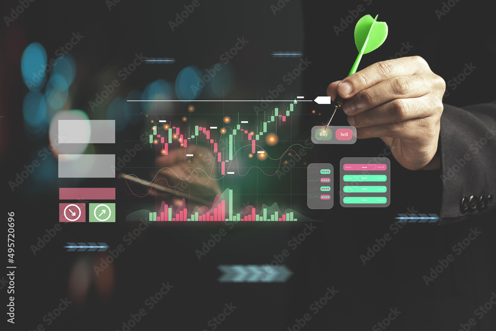 Aufkleber trading forex data information displayed on a stock exchange int