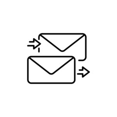 Email Marketing icon in vector. logotype