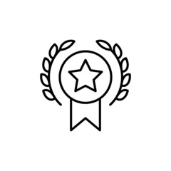 Award icon in vector. logotype
