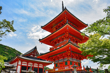 Beautiful view of a shrine in Nikko, Japan - obrazy, fototapety, plakaty