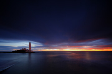 St. Mary's Lighthouse Sunrise