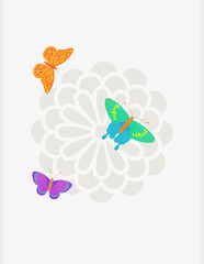 Butterfly Flower C