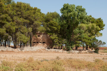Ancient Masseria in Salento. Porto Cesareo, Italy