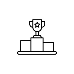 Business Achievement icon in vector. logotype