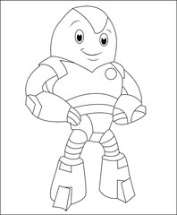 among us coloring page coloring book page coloring book page for kids line art vector art