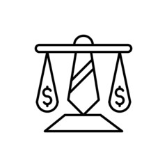 Business Law icon in vector. logotype