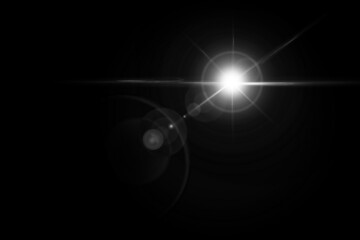 lens flares for photography and anamorphic lens flare