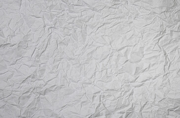 crumpled paper background. grey crumpled paper texture