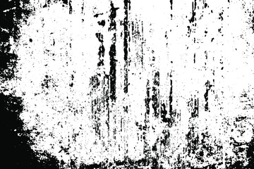 Rustic grunge vector texture with grain and stains. Abstract noise background. Weathered surface. Dirty and damaged. Detailed rough backdrop. Vector graphic illustration with transparent white. EPS10.