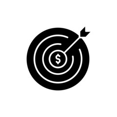 Business Target icon in vector. logotype