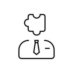 Problem Solving icon in vector. logotype