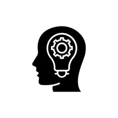 Smart Idea icon in vector. logotype