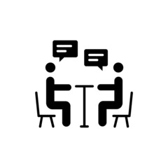 Consulting icon in vector. logotype