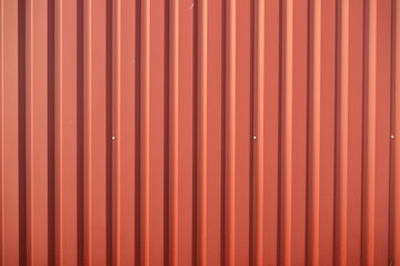 a new red trapezoidal sheet metal 