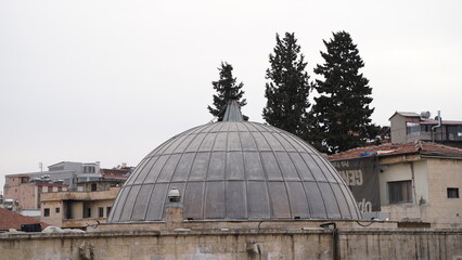 Fototapeta na wymiar Historic Dome in the City Center