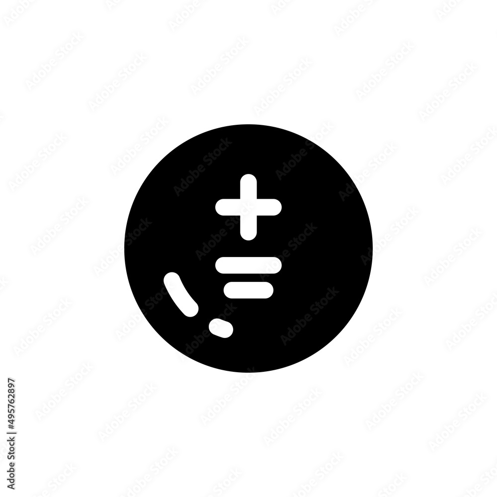Poster cmos vector icon. computer component icon solid style. perfect use for logo, presentation, website, 