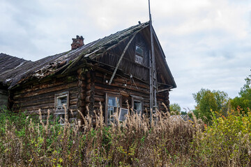 abandoned village houses