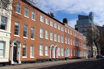 Fototapeta premium St John Street, Manchester.