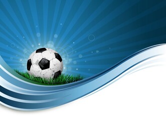 Naklejka premium soccer final