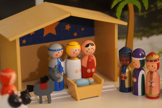 Photo Of Nativity Scene Decor