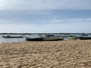 Strand Playa de El Rompido Huelva Spanien