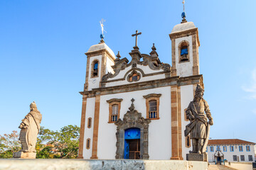 Santuário do Bom Jesus de Matosinhos at Congonhas, Minas Gerais, Brazil.