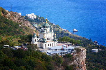 Church of Christ's Resurrection over the settlement of Foros, Crimea