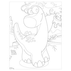 Dinosaur coloring pages