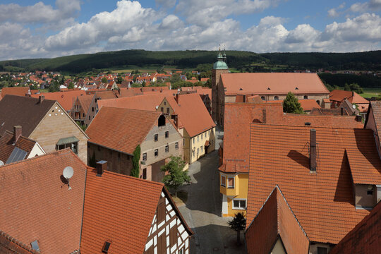 Blick auf Spalt / View of Spalt /
