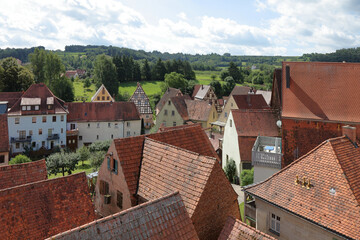 Obraz premium Blick auf Spalt / View of Spalt /