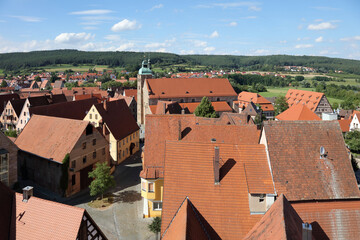 Obraz premium Blick auf Spalt / View of Spalt /