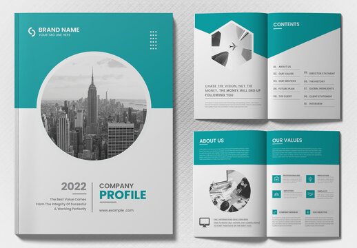 Company Profile Brochure Layout