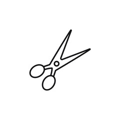 scissors icons  symbol vector elements for infographic web