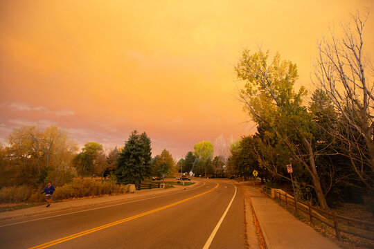 Summer wildfire smoke, 2020