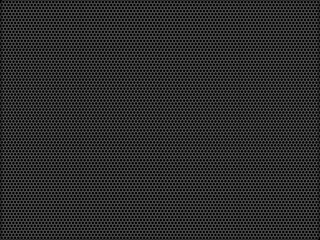 Honeycomb seamless pattern with hexagons. Background, texture with honeycombs. Geometric honey hexagons illustration for bees. Vector. Grid of hex orange tiles on black background