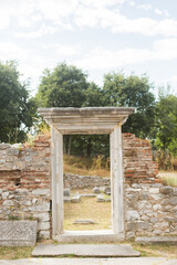Door at Ruins of Phillipi