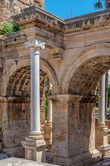 Obraz premium Hadrian's Gate in Antalya, Turkey