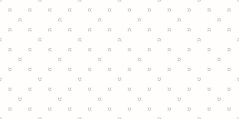 Vector minimalist background. Subtle geometric seamless pattern with tiny floral shapes, small crosses. Simple abstract minimal white and grey texture. Modern delicate geo design for decor, print, web