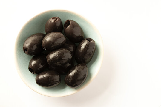 Black Olives in a Bowl