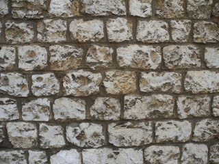 Old wall made of natural stone. Background for design.     