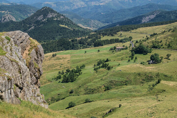 Serene landscape of a meadow on Mont Mezenc
Summit in France