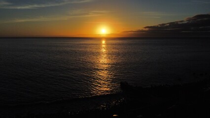 Atardever with the sea 