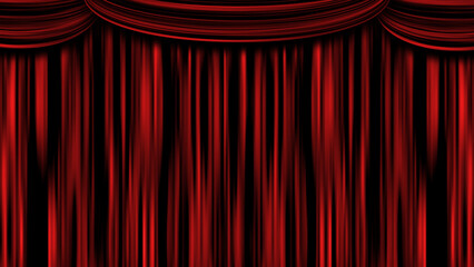 Fototapeta premium 舞台のカーテン背景
