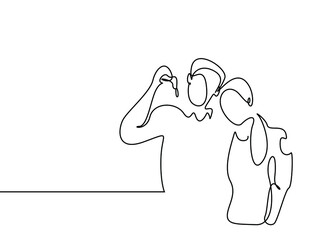 a family buys an apartment or car and happily shows their key