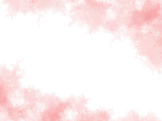 水彩テクスチャの背景素材　ピンク　春イメージ