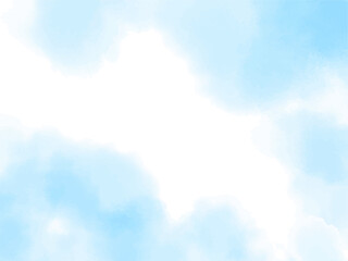 水彩テクスチャの背景素材　ブルー　夏イメージ