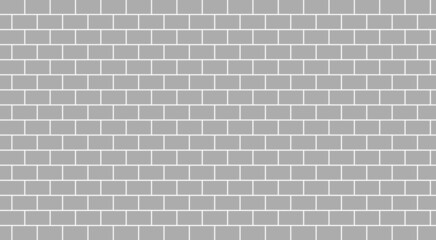 Fototapeta na wymiar Grey brick background or backdrop.A pattern illustration.