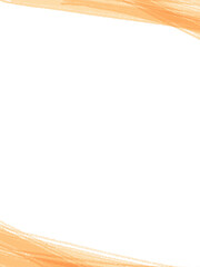 水彩テクスチャの背景素材　オレンジ　秋イメージ　縦長
