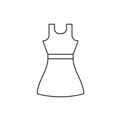 dress vector for symbol icon website presentation