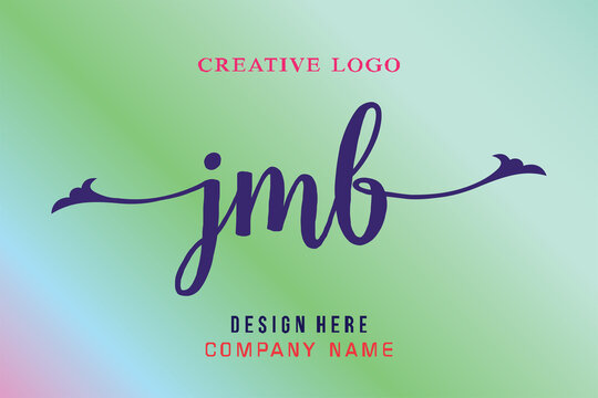 JMB lettering logo is simple, easy to understand and authoritative